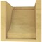 Ekena Millwork 8"W x 8"D x 8"H Wide Alpine Rough Cedar Woodgrain TimberThane Corbel, Primed Tan CORUR08X08X08ALPRCPR - alternate 2